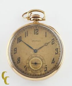 Waltham Pocket Watch Value By Serial Number